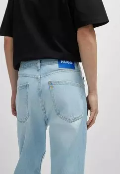 Джинсы Straight Leg Jonah HUGO, светло-синий