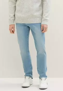 Джинсы Straight Leg JOSH REGULAR TOM TAILOR, цвет used bleached blue denim