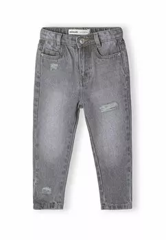 Джинсы Straight Leg MOM FIT STANDARD MINOTI, цвет grey denim