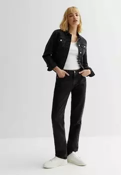 Джинсы Straight Leg New Look, цвет black