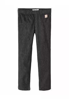 Джинсы Straight Leg NMFSALLI DNMTALLY SWE NOOS Name it, цвет black denim