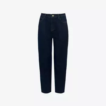 Джинсы Straight-Leg с высокой посадкой Ro&Zo, синий