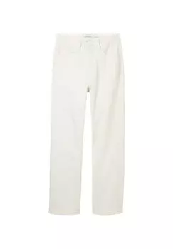 Джинсы Straight Leg STRAIGHT COLORED TOM TAILOR, цвет whisper white