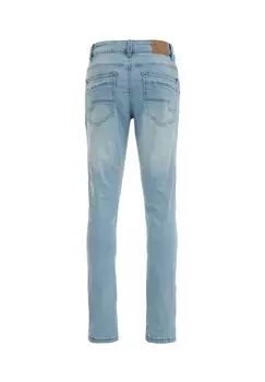 Джинсы Straight Leg Stretch WE Fashion, синие