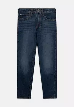 Джинсы Straight Leg TAPER BOYS GAP, цвет dark wash