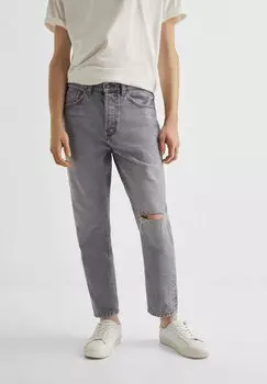 Джинсы Straight Leg TAPFITBR Mango Kids, цвет denim grey