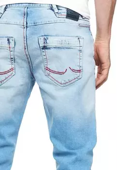 Джинсы Straight Leg TOYAMA Rusty Neal, цвет light blue used