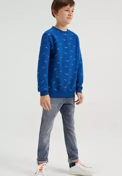 Джинсы Straight Leg WE Fashion, цвет blue