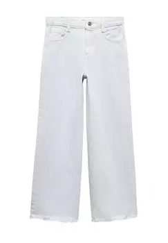 Джинсы Straight Leg WIDEC Mango Kids, цвет sky blue