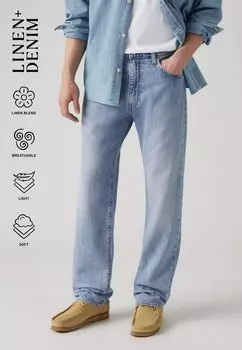Джинсы STRAIGHT Levi's, цвет Call Me Again Ltwt Linen+ Denim