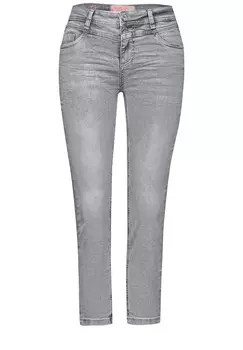Джинсы STREET ONE Loose fit Jeans, светло-серый