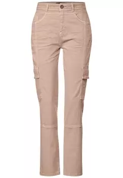 Джинсы STREET ONE Regular Cargo Jeans, цвет Rose