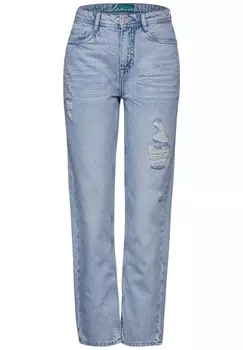 Джинсы STREET ONE Regular Jeans, синий деним