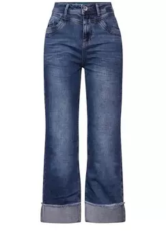 Джинсы STREET ONE Regular Jeans, синий деним