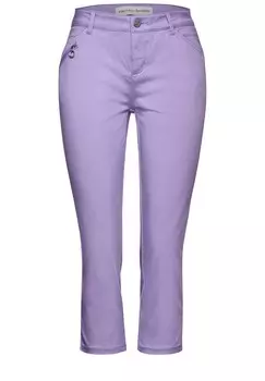 Джинсы STREET ONE Slim fit Jeans, фиолетовый