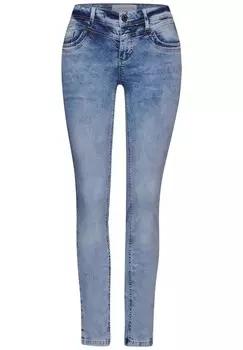 Джинсы STREET ONE Slim fit Jeans, синий