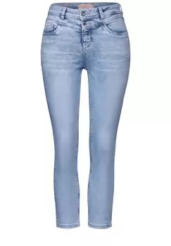 Джинсы STREET ONE Slim fit Jeans, светло-синий
