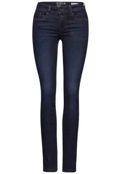 Джинсы STREET ONE Slim fit Jeans, темно-синий