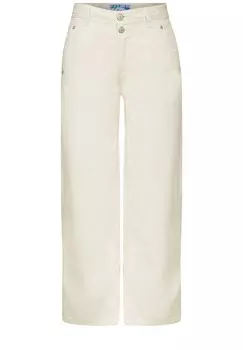 Джинсы STREET ONE Wide leg Jeans, кремовый
