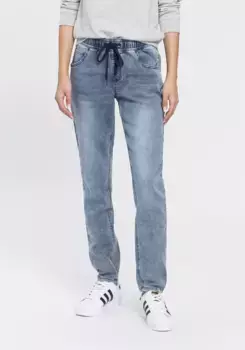 Джинсы-стрейч Arizona, JOGG DENIM, цвет Bleached-Used