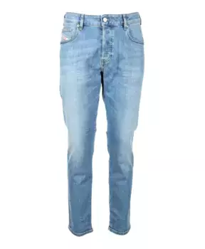 Джинсы стрейч из хлопка и эластана Diesel, синий