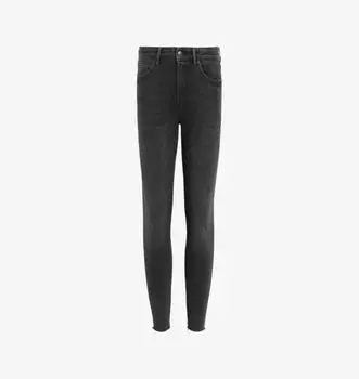 Джинсы-Стрейч Miller push-up skinny leg с высокой посадкой из органического хлопка Allsaints, черный