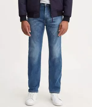 Джинсы-стрейч обычного кроя Levi's 505, синий