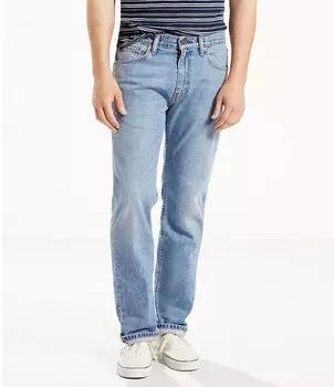 Джинсы-стрейч обычного кроя Levi's 505, синий
