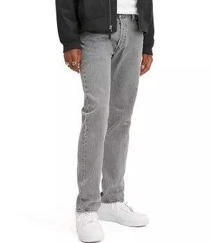 Джинсы стрейч оригинального кроя Levi's 501, серый