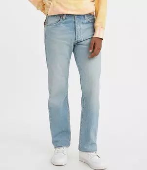 Джинсы стрейч оригинального кроя Levi's 501, синий