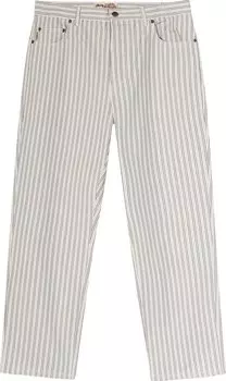Джинсы Stussy Big Ol Jeans 'Striped', белый