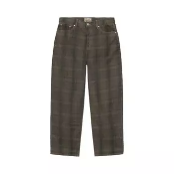 Джинсы Stussy Big Ol' Plaid Jean, разноцветный