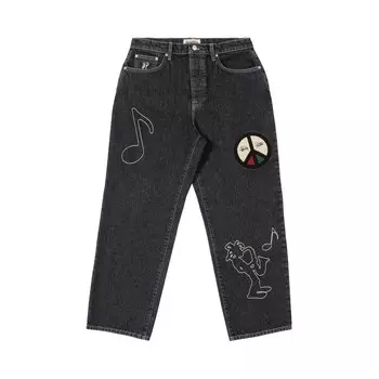 Джинсы Stussy x Patta Big Ol' Jean, черный