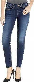Джинсы Suki Super Skinny Jeans in Indigo L93023SSX492 Silver Jeans Co., цвет Indigo