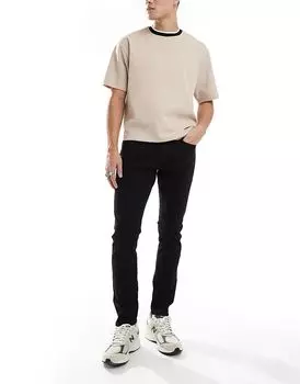 Джинсы Sullivan icon slim fit с задним карманом и логотипом черного цвета Polo Ralph Lauren