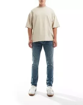 Джинсы Sullivan slim fit icon logo с задним карманом, средневыбеленные Polo Ralph Lauren