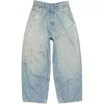 Джинсы Super Baggy Fit Acne Studios, светло-голубой