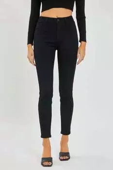 Джинсы Super Skinny с высокой посадкой черного цвета CELLO
