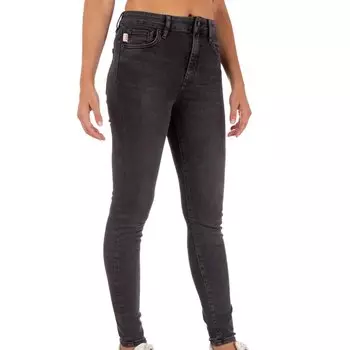 Джинсы Superdry Skinny high waist, черный
