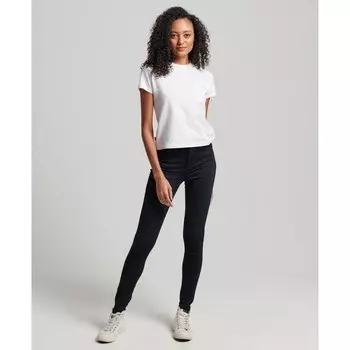 Джинсы Superdry Vintage High Rise Skinny, синий