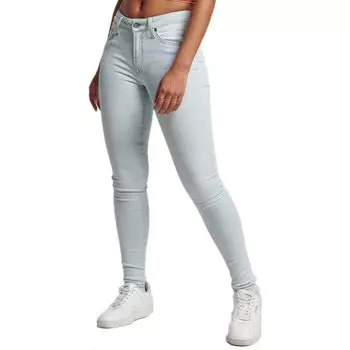 Джинсы Superdry Vintage Mid Rise Skinny, синий