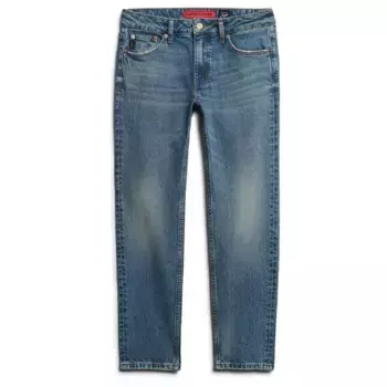 Джинсы Superdry Vintage Mid Rise Slim Fit, синий