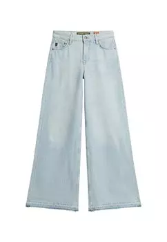 Джинсы Superdry Wide leg Jeans, светло-синий