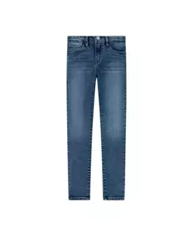 Джинсы суперскинни для девочек Levi's, синий