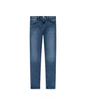 Джинсы суперскинни для девочек Levi's, синий