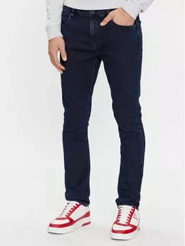 Джинсы суперскинни Guess, синий