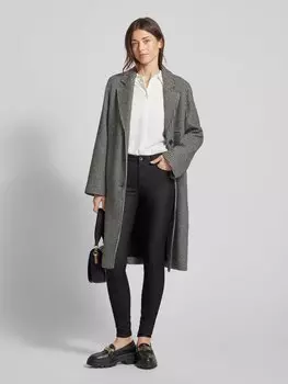 Джинсы суперскинни из искусственной кожи ARMANI EXCHANGE, черный