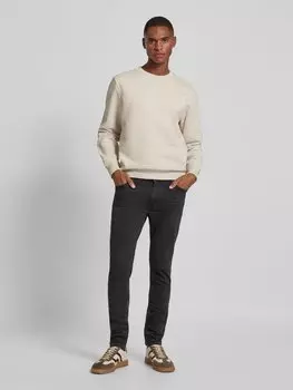 Джинсы суперскинни с 5 карманами, модель «Джуд» Mango, черный