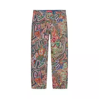 Джинсы Supreme Chainstitch Regular Jean, разноцветный
