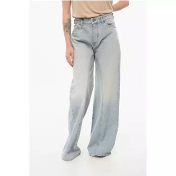 Джинсы светло-голубого хлопка Деним Victoria Beckham, Light Blue